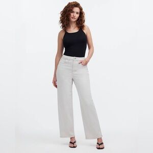 Madewell - The Curvy Perfect Vintage Wide-Leg Crop Jean